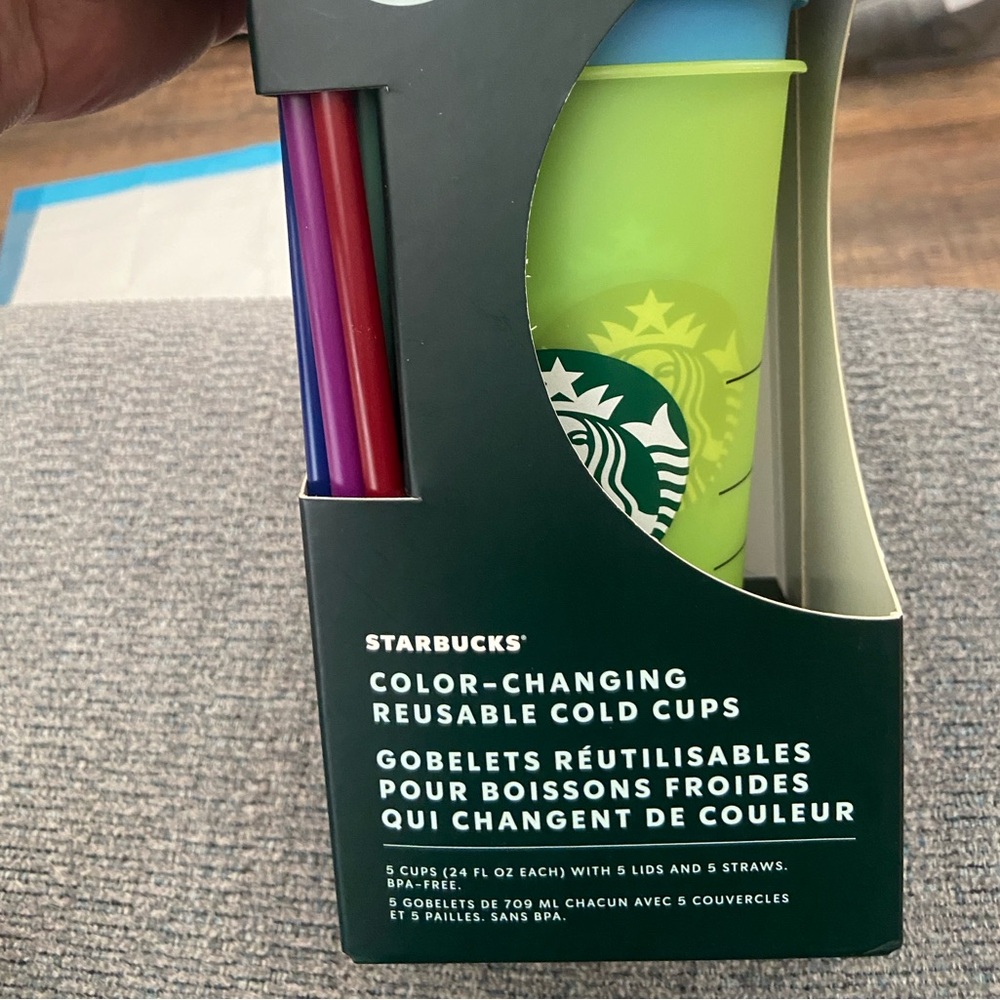 Starbucks Vibrant Reusable Cup Set